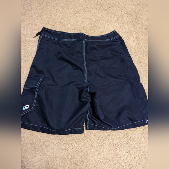 Men's blue Ripcurl swim shorts - Picture 2 of 6